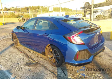 2019 Honda Civic Sport from USA, damaged, VIN SHHFK7H45KU407318